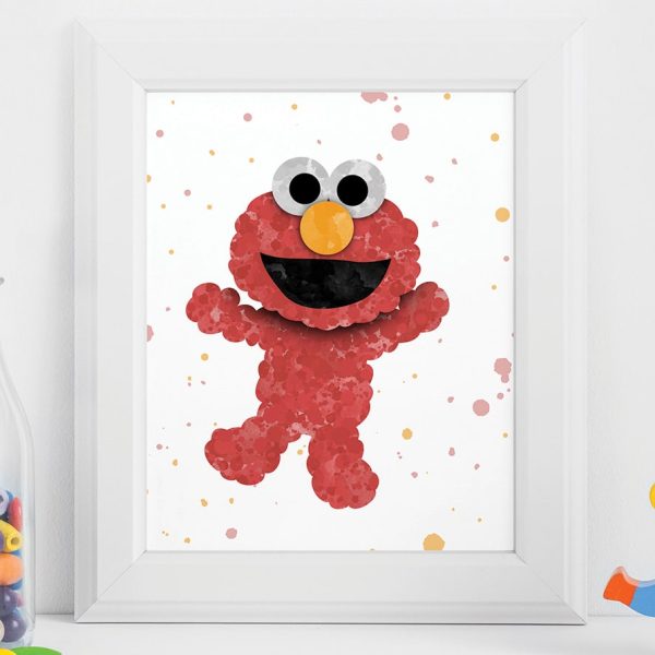 Elmo Muppets - Nursery Wall Decor