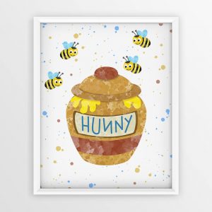 Hunny Winnie the Pooh - Nursery Wall Decor
