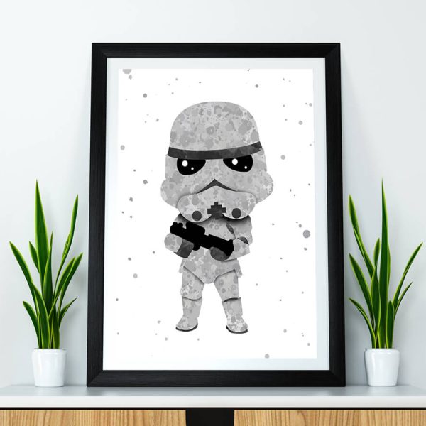 Storm Trooper - Nursery Wall Decor