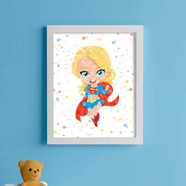 Superwoman - Nursery Wall Decor
