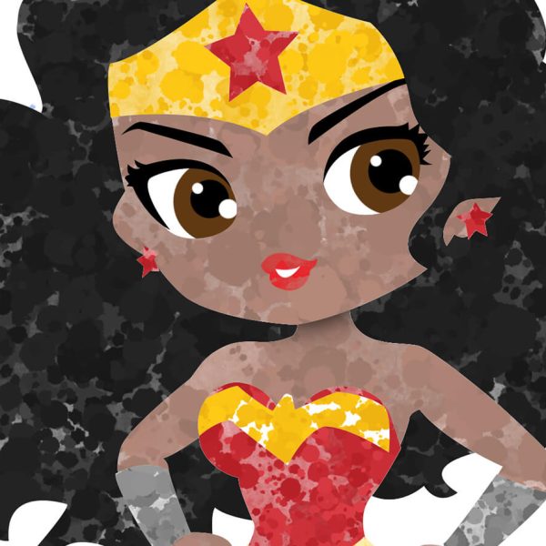 Wonder Woman African American Poster