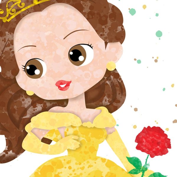 Belle Beauty and the Beast Wall Decor
