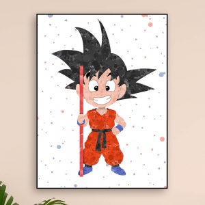 Goku Dragonball - Nursery Wall Decor