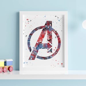 Avengers Emblem - Nursery Wall Decor