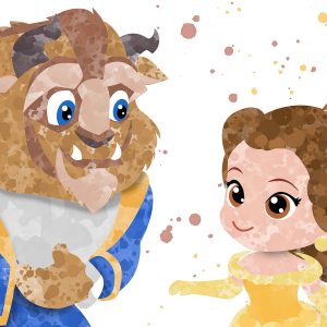Beauty and the Beast - Wall Decor