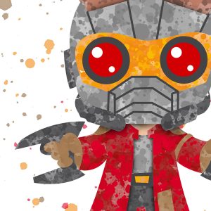 Star Lord Peter Quill - Nursery Wall Decor