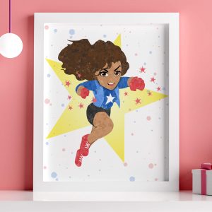 America Chavez - Nursery wall art