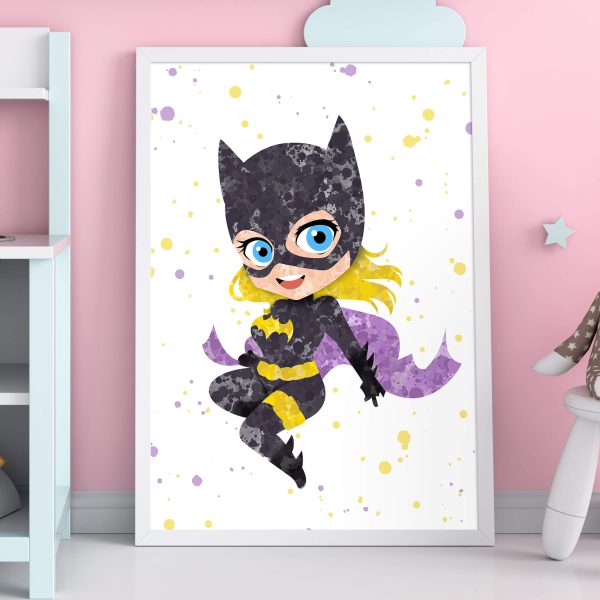 Batwoman - Nursery wall art