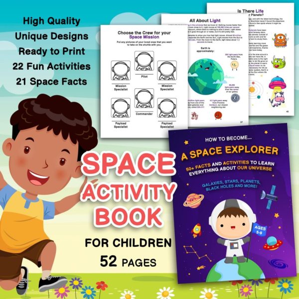 Space Busy Book: Activities for Ages 5-9